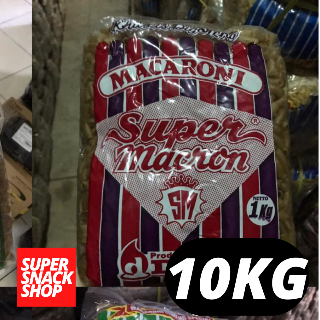 

MAKRONI MEKAR MURAH / MAKRONI MURAH / MAKARONI MENTAH / MAKARONI MEKAR COKLAT SUPER MAKRON 10 KG