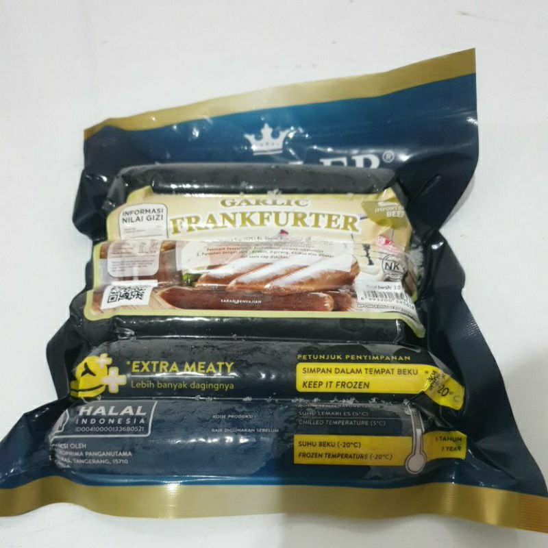 

Kanzler Garlic Frankfurter 300 Gram