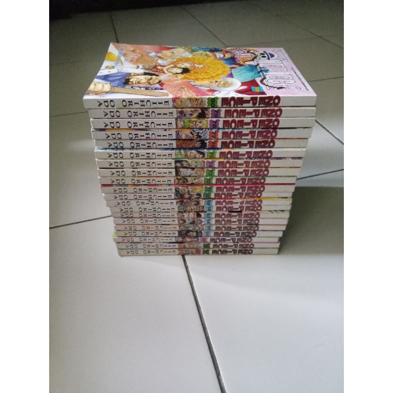 Komik One Piece vol 51-60 dan 71-80