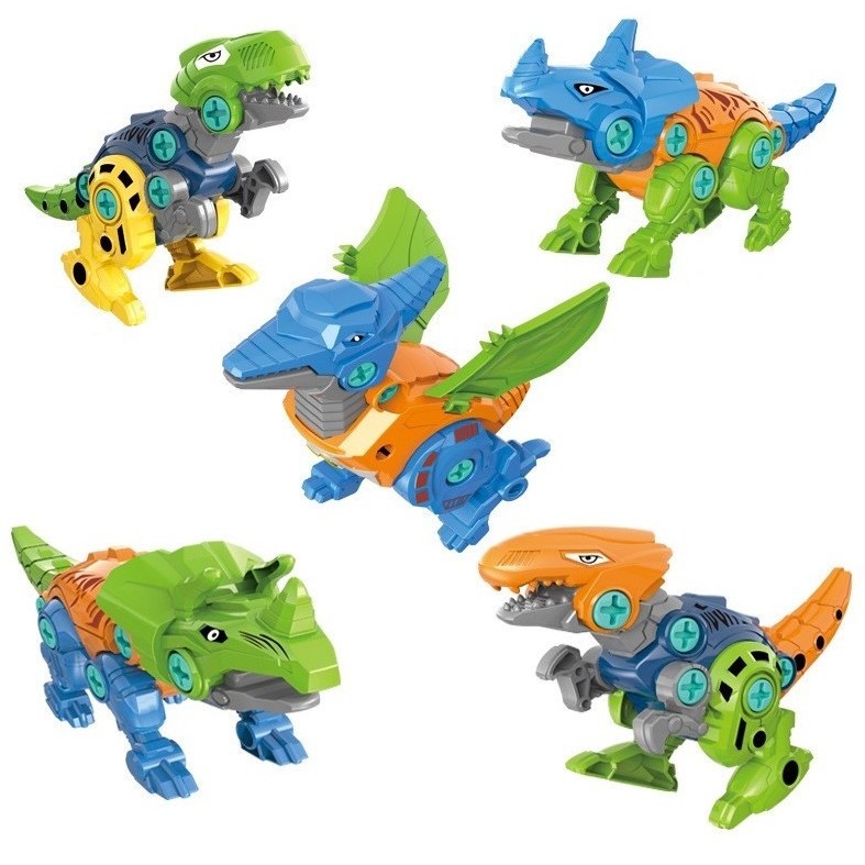 ✅TERLARIS MURAH ! Mainan Robot Dino 5 in 1 - DIY Dinosaurus - Merakit Mainan Robot Dino