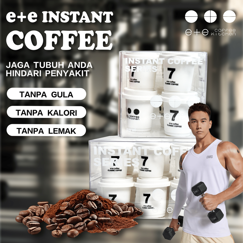 

e+e Instant Classic Coffee no sugar no kalori