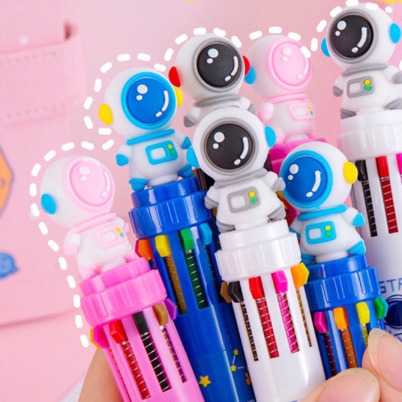 

PULPEN MEKANIK 10 WARNA BOLPIN LUCU KARAKTER ASTRONOT PENA SEKOLAH MULTI WARNA BOLPOIN 10 WARNA KARAKTER LUCU