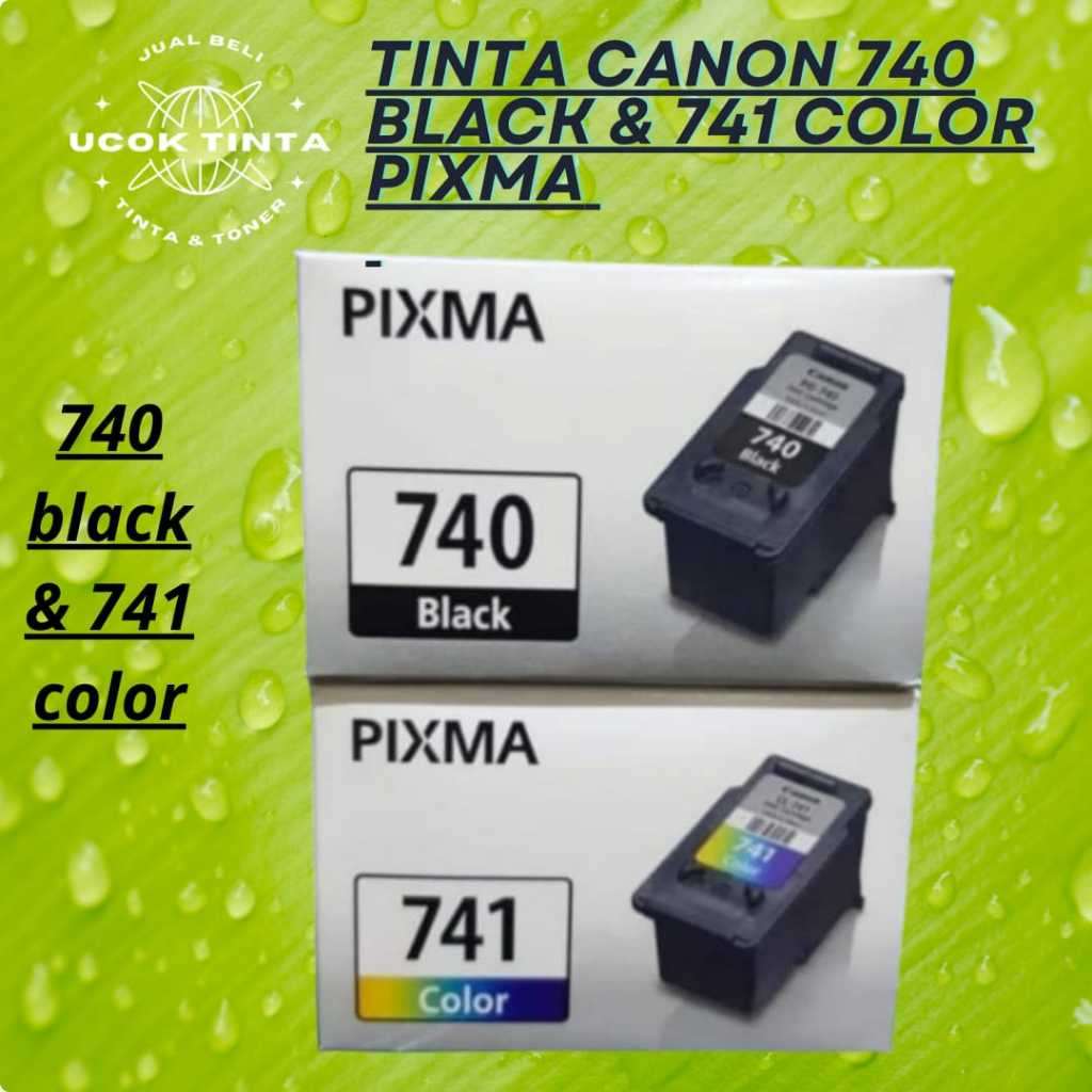 canon 740 black & 741 color
