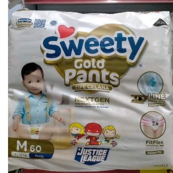 sweety gold pants