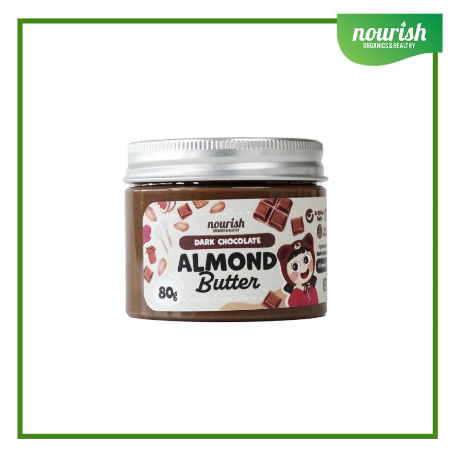 

Nourish Dark Chocolate Almond Butter - 80 gr