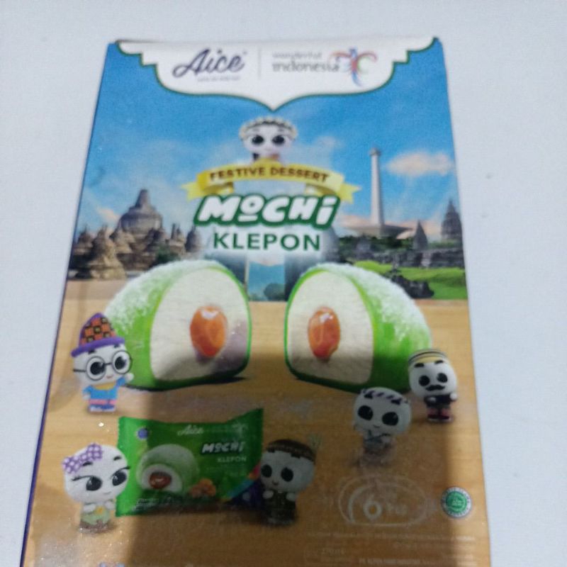 

AICE ICE CREAM MOCHI ISI 6PCS MOCHI