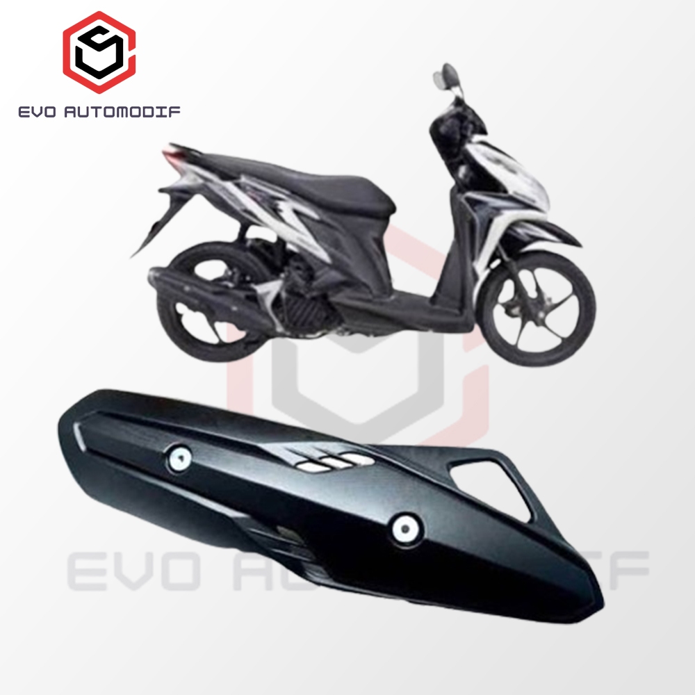 Cover Knalpot Vario 125 FI Techno Tutup Knalpot Vario 125 Tameng Knalpot Vario 125