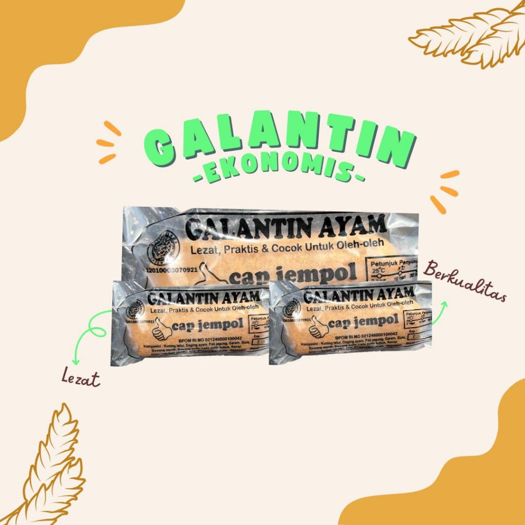 

Galantin Ayam Ekonomis