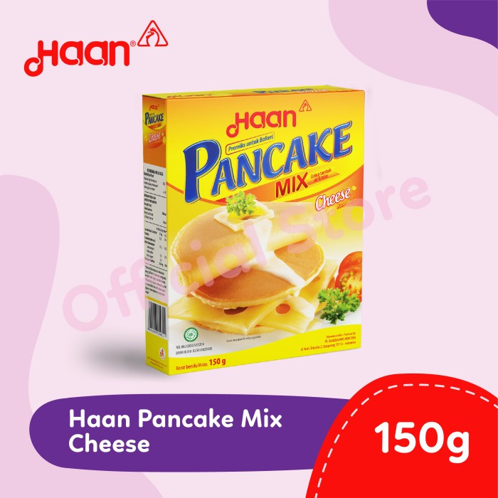 

Haan Cheese Pancake 150gr ( PROMO 50% Expired Date September 2024)