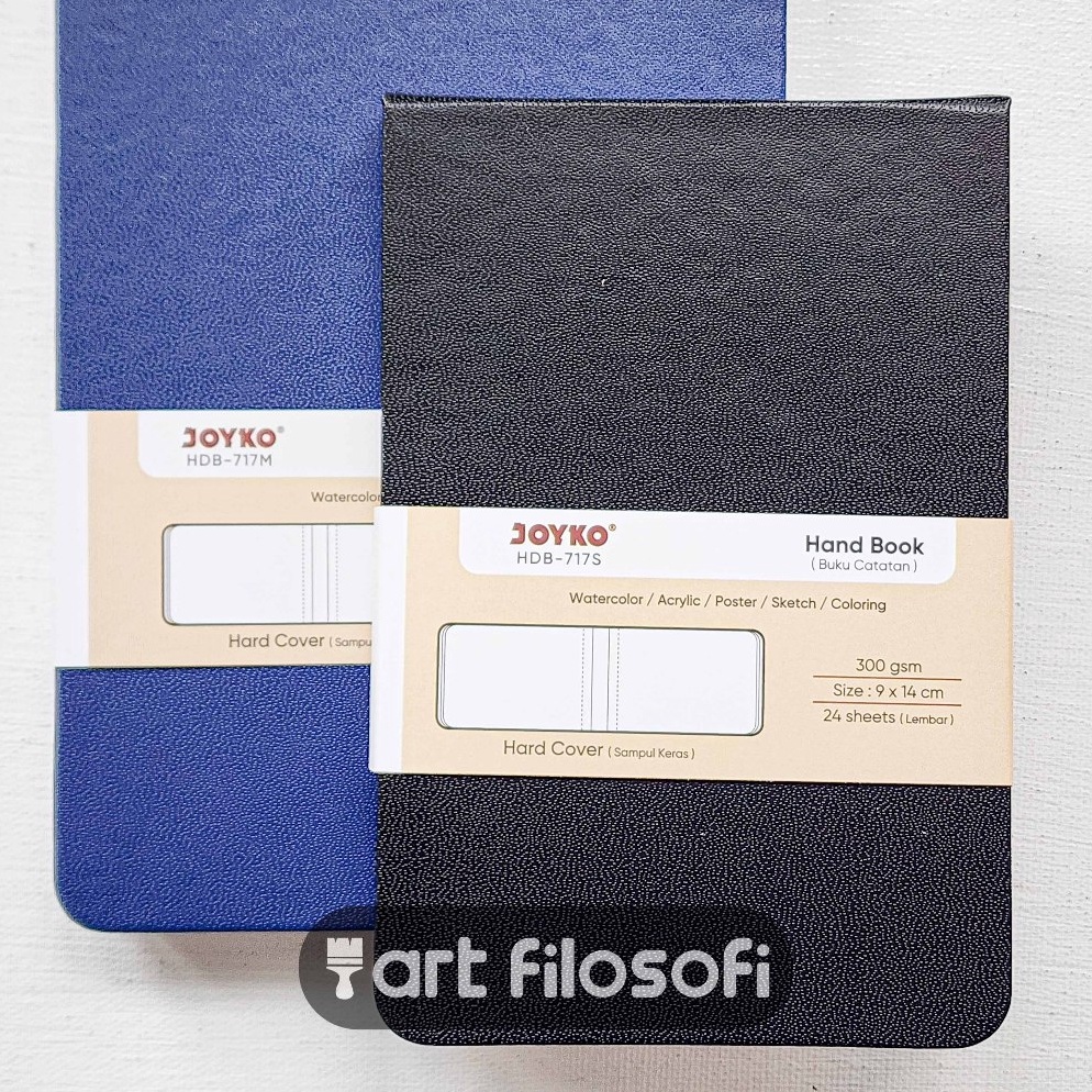 

KODE J17R Joyko Watercolor Hand Book Sketchbook Buku Cat Air