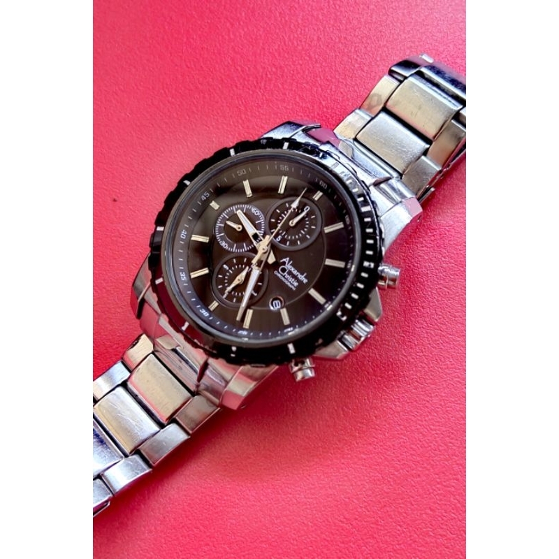 JAM TANGAN ALEXANDRE CHRISTIE 6141MC SECOND PRELOVED
