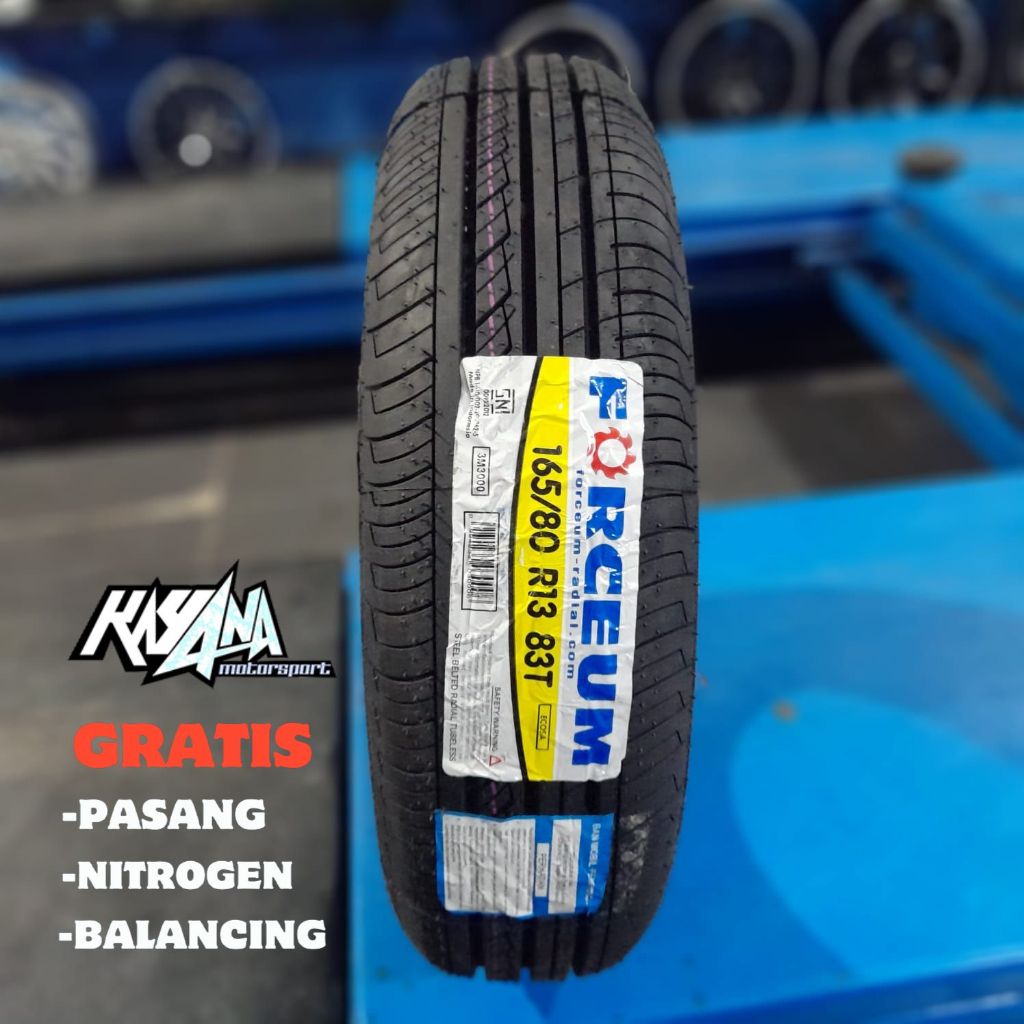 Ban Mobil Ring 13 165/80 Forceum Ecosa - Ban Mobil Murah Tubles