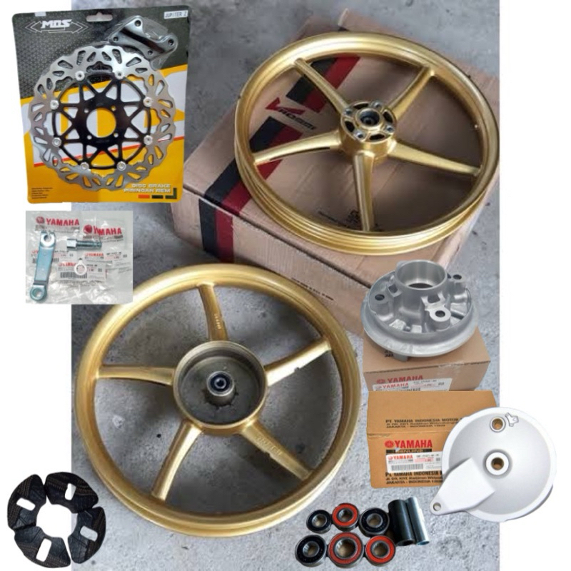 paket velg vrossi copy rcb set pnp cb gl megapro tiger ring 17