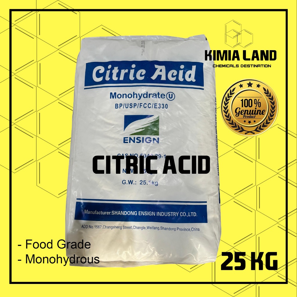 Citrun / Citric Acid / Asam Sitrat 25 kg
