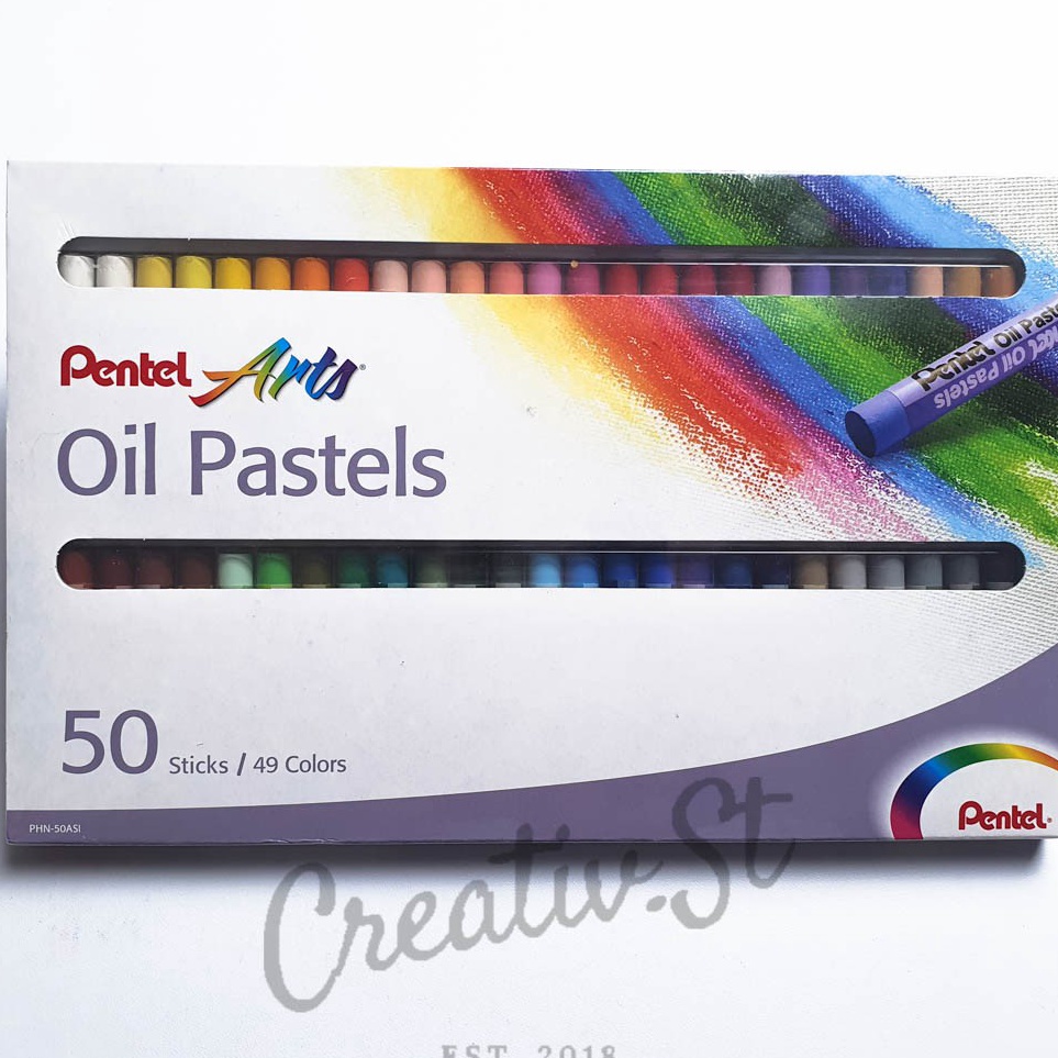 

KODE I38W Pentel Oil Pastels 5 Warna Crayon