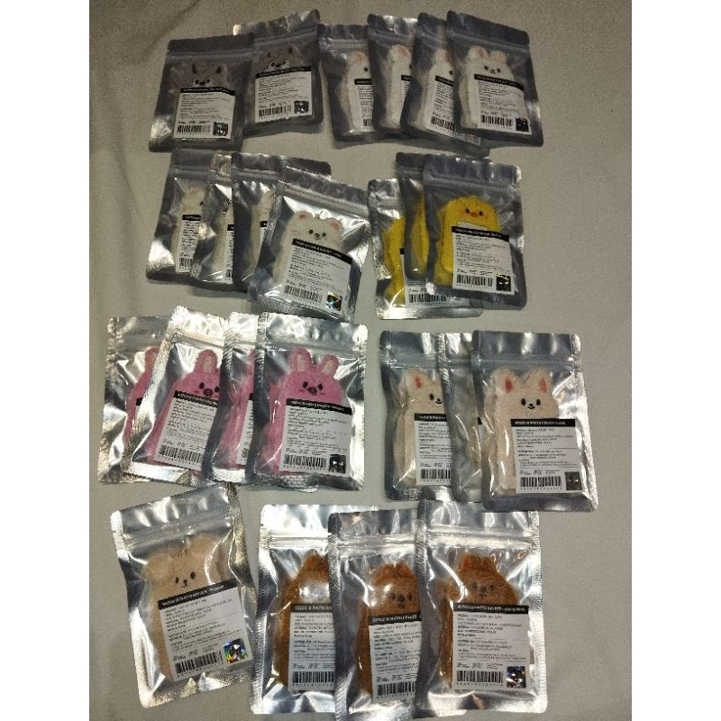 ready stock id keyring skzoo id photo holder magic school wolfchan leebit dwaekki jiniret han quokka