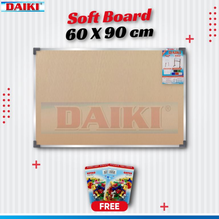 

KODE R1U Softboard Papan mading classic DAIKI Uk 6x9 Cm