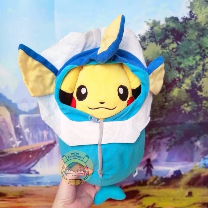Boneka Pokemon Pikachu Costume Vaporeon