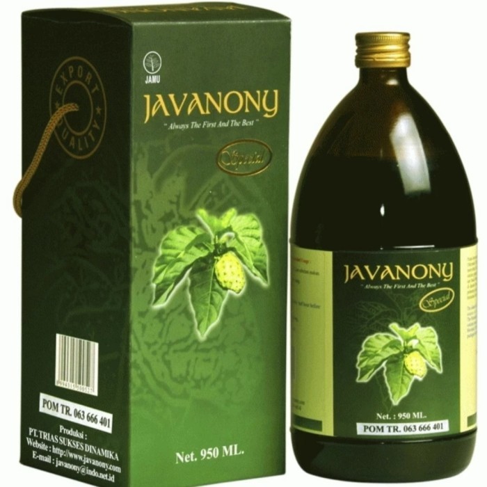 

Javanony Premium Pure Noni Juice (500ml@2btl) 1000ml