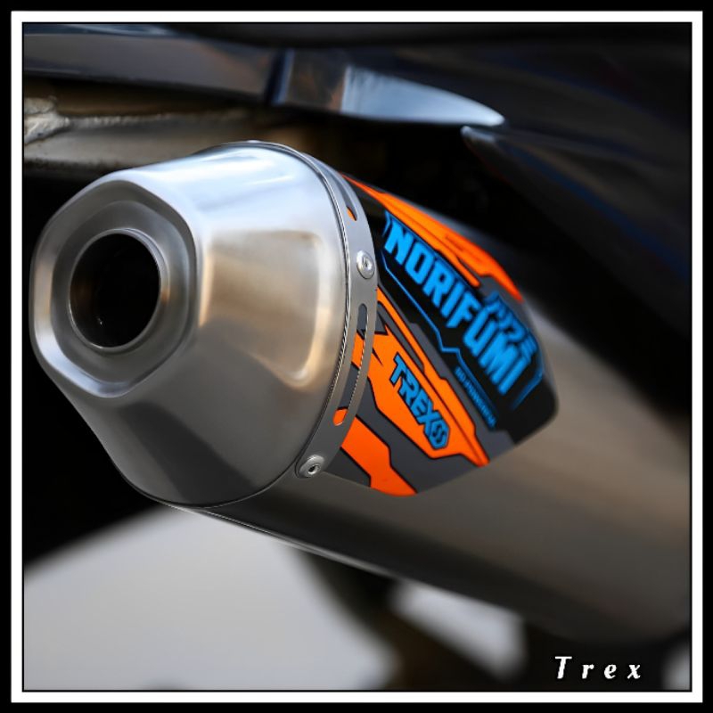 Knalpot NORIFUMI Trex KLX140 KLX150 CRF150L WR155 DTRACKER150 VIAR CROSS X150