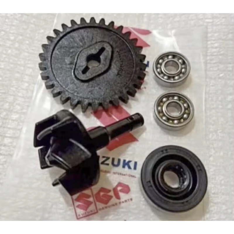 AS KIPAS RADIATOR SET SEAL BEARING LAHER GSX 150R SATRIA FU INJEKSI ORIGINAL SUZUKI SGP