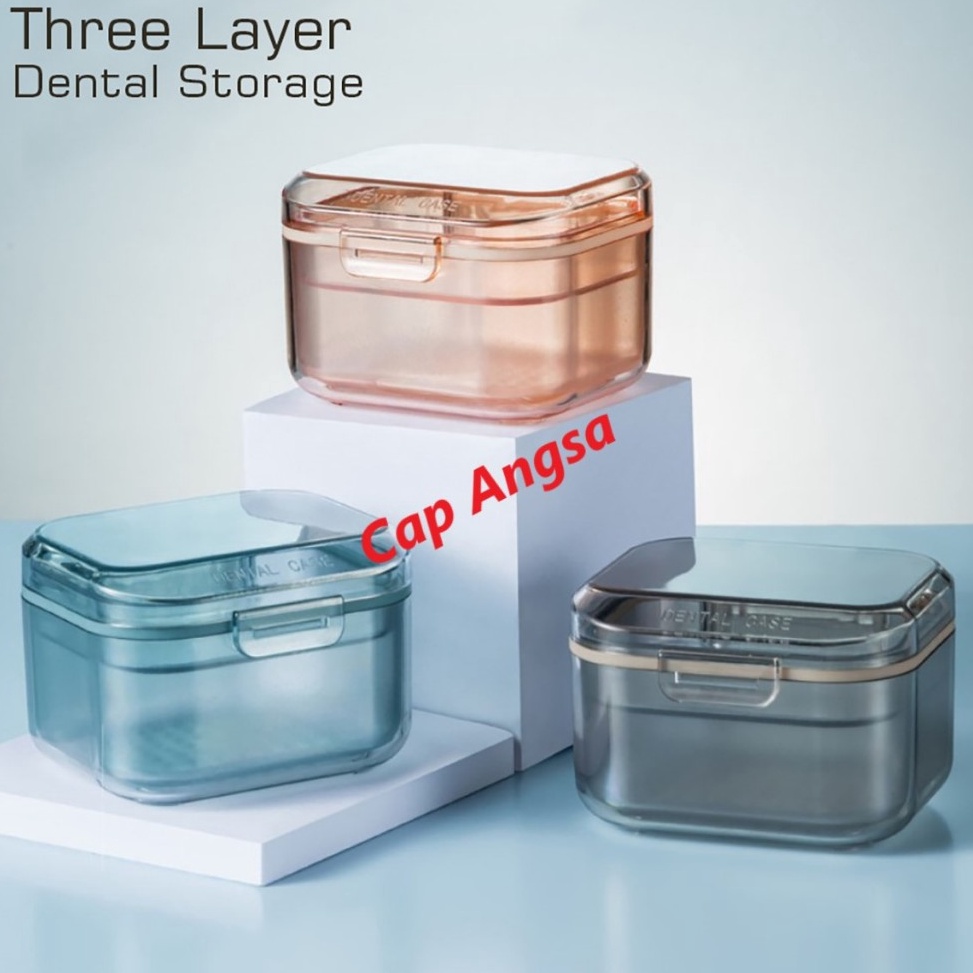 Special Pr BEHEL ORTHODENTIC ORTHO KAWAT GIGI PALSU KOTAK CASE STORAGE TRAVEL BOX BEHEL VENEER RETAI