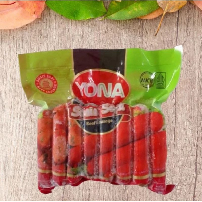 

Yona Sosis Sapi 450 gram / 15 pcs