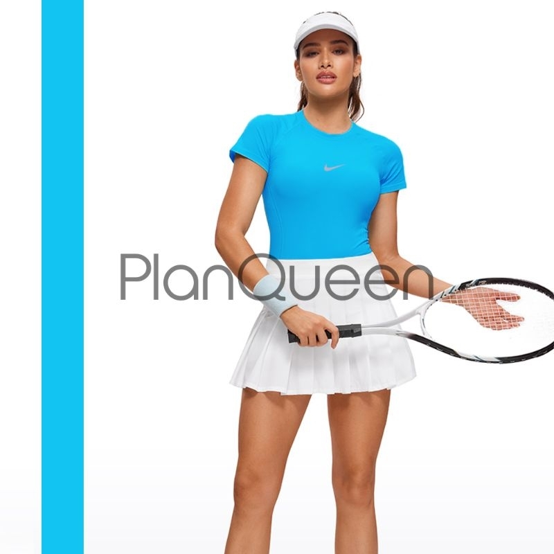 Atasan Olahraga Wanita Hijab Lengan Pendek Modis Baju Sport Korea Kaos Olahraga Perempuan Jumbo Adem