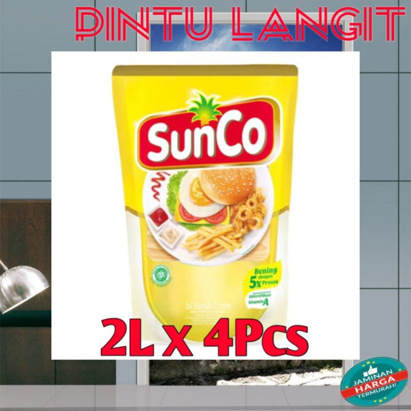 

Minyak Goreng SUNCO 8L (2L x 4Pcs)