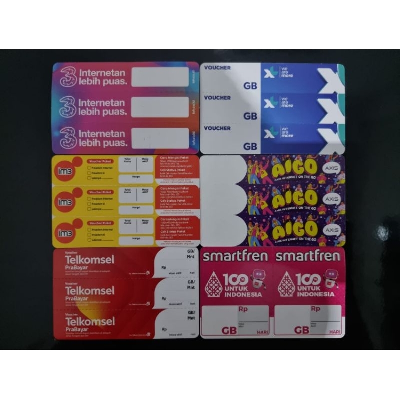 VOUCHER ZERO / KOSONG ALL OPERATOR