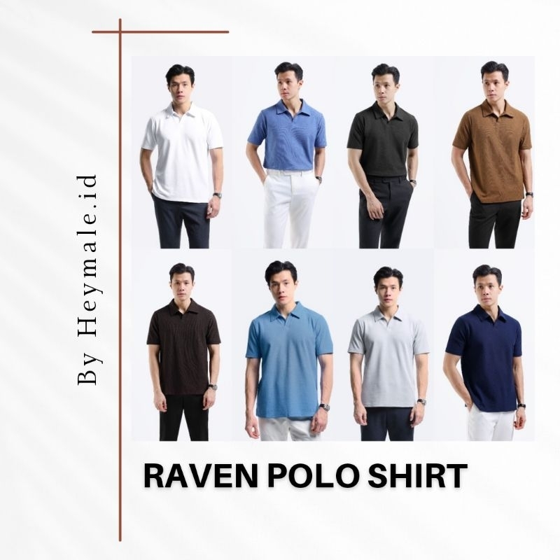 RAVEN POLO SHIRT BY HEYMALE.ID