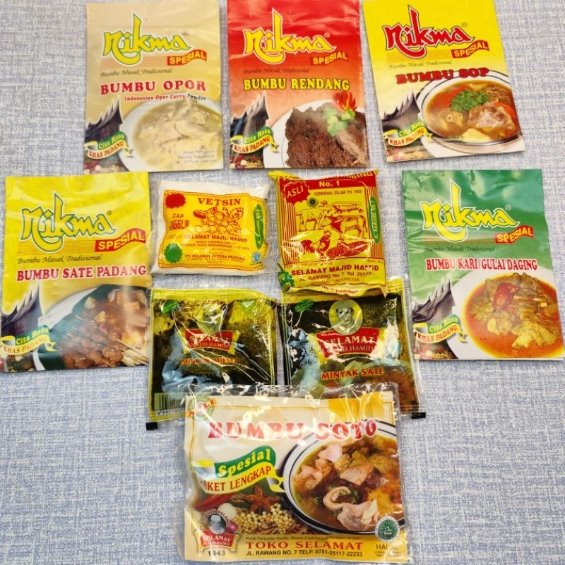

Bumbu Kering Padang Nikma