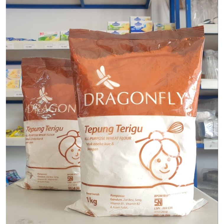

TEPUNG TERIGU DRAGONFLY 1KG PROMO !!!