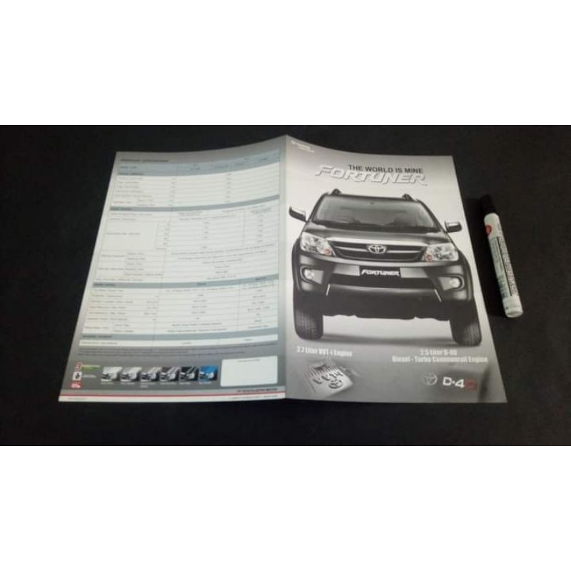TOYOTA FORTUNER ~ BROSUR