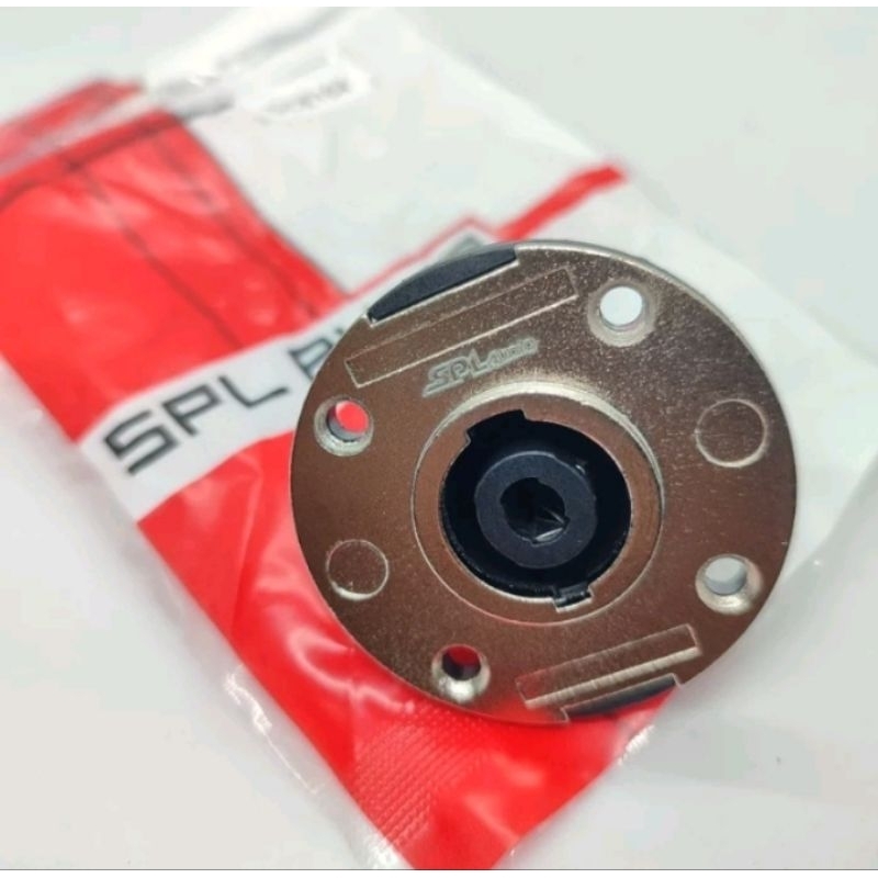 Soket Spikon SPL Audio GCE104 Bulat Besi Body GCE 104 Jack Connector