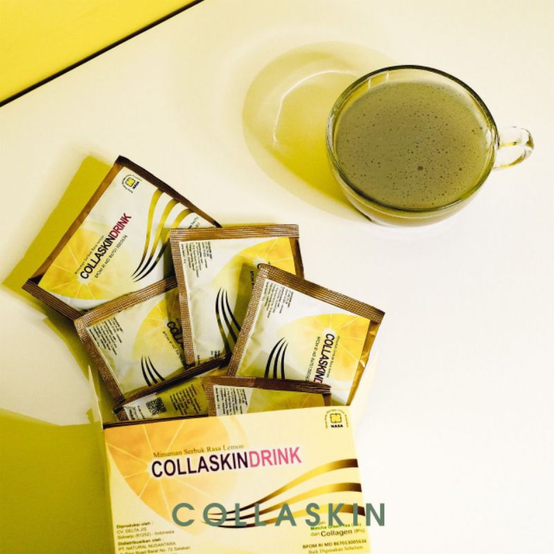 

Codrink Collaskin Drink Nasa Minuman Kolagen Pemutih Badan Teh Hijau Anti Oksidan Herbal Sehat