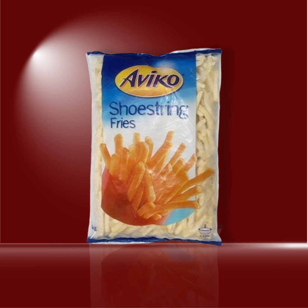 

AVIKO Shoestring Fries 1kg / Kentang Goreng Shoestring Frozen 1kg / Kentang Murah