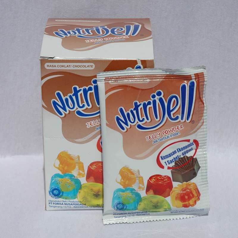 

NUTRIJELL COKAT 1 BOX ISI 12 SACHET 20 GR