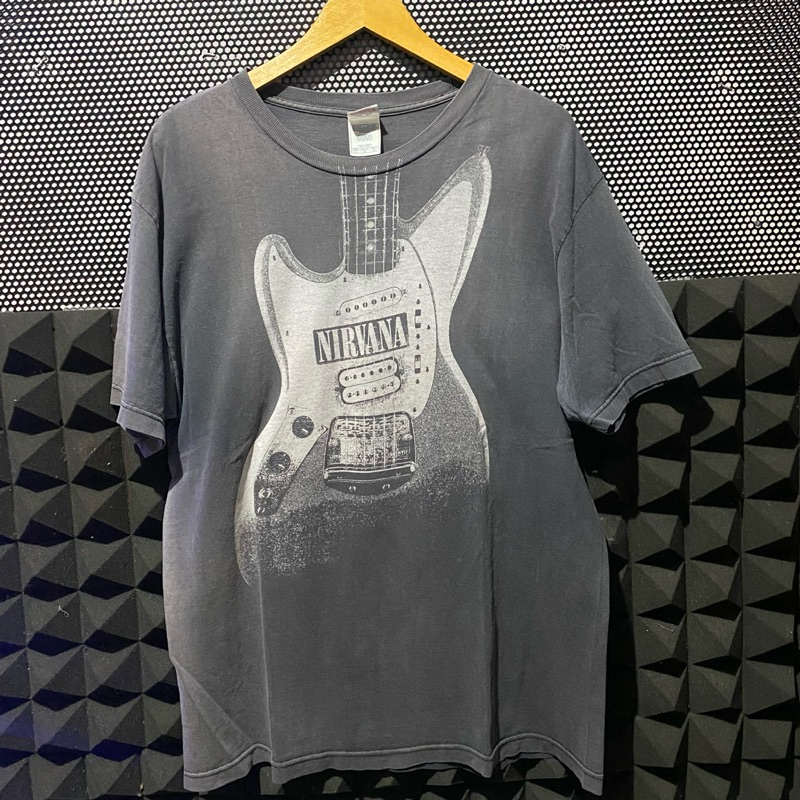 Kaos Nirvana faded vintage