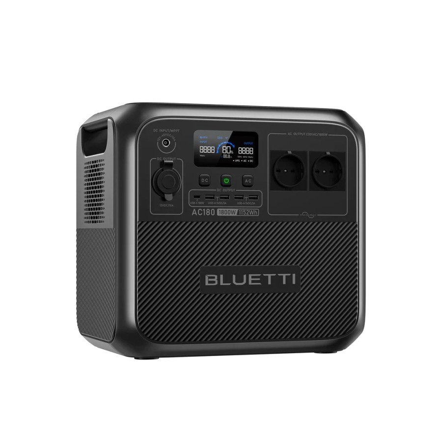 BLUETTI POWER STATION AC180 | 1800W 1152Wh / PORTABLE