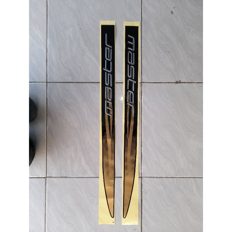 stiker List Body Zebra Espass Master / Stiker Daihatsu Espass minibus Futura