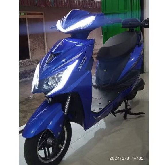Motor Listrik Exotic Mizone Power 1000W Sepeda Motor Listrik Subsidi Electric Pasific Exotic Mizone