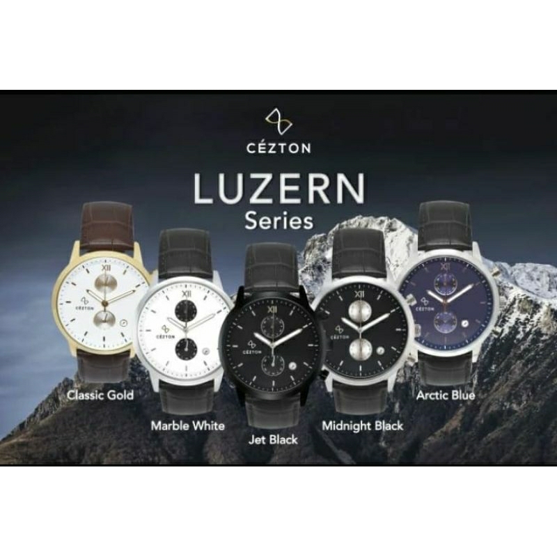 LUZERN SERIES Arctic Blue | Jam Tangan Pria Cezton