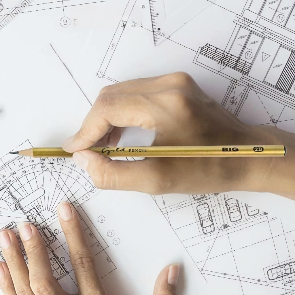 

Pensil Emas 2B BIG - PS-988 Gold Series - SFO Semarang Official