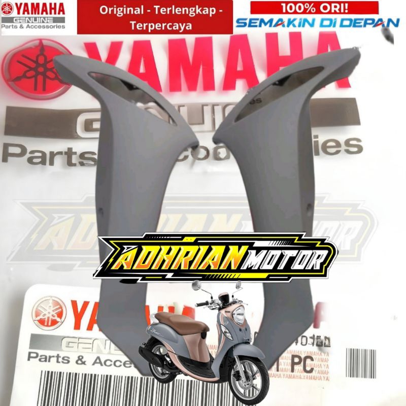 SAYAP DEPAN FINO FINO FI 125 PREMIUM KANAN KIRI ABU ABU DOF ASLI ORIGINAL YAMAHA