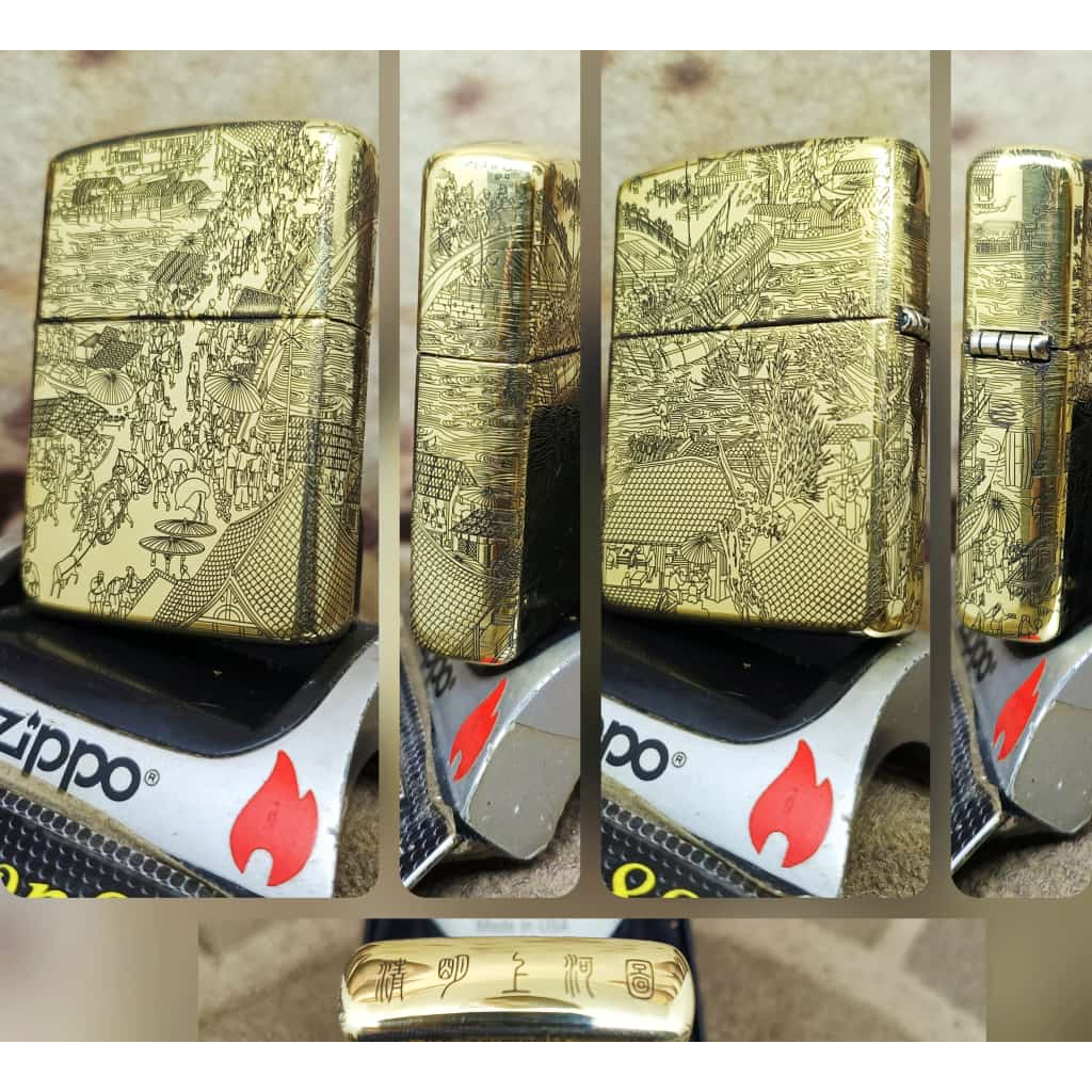 Zippo Armor Original Malboro 5 Side