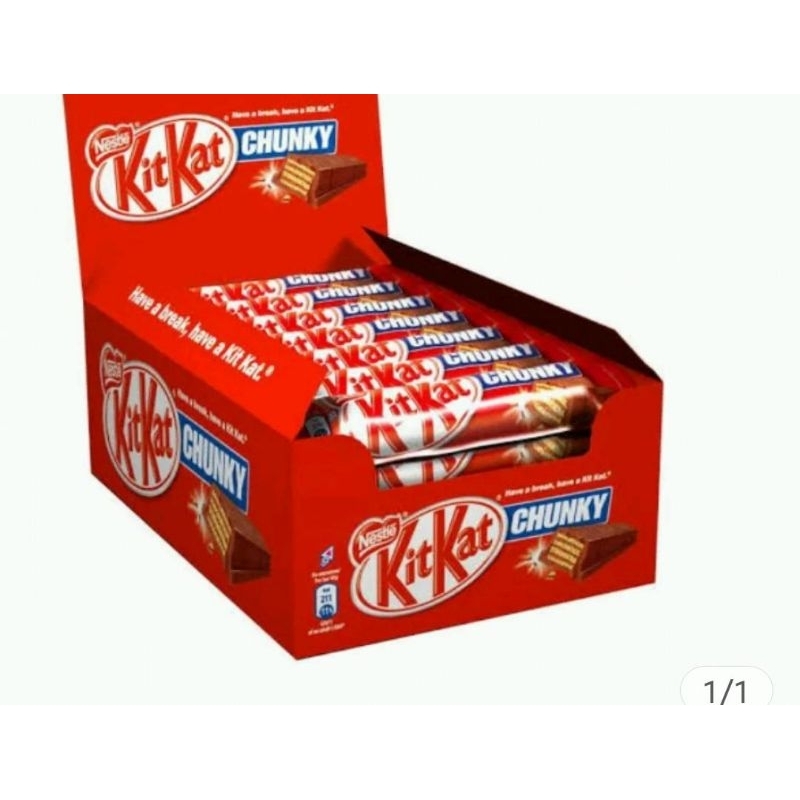 

NESTLE KITKAT CHUNKY 38gr per pcs