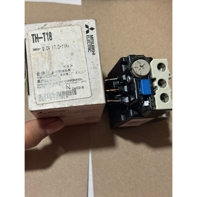 Ready Relay Thermal Beban Lebih / Overload THT18 7A - 11A Mitsubishi Ori Relay Overload Mitsubishi O