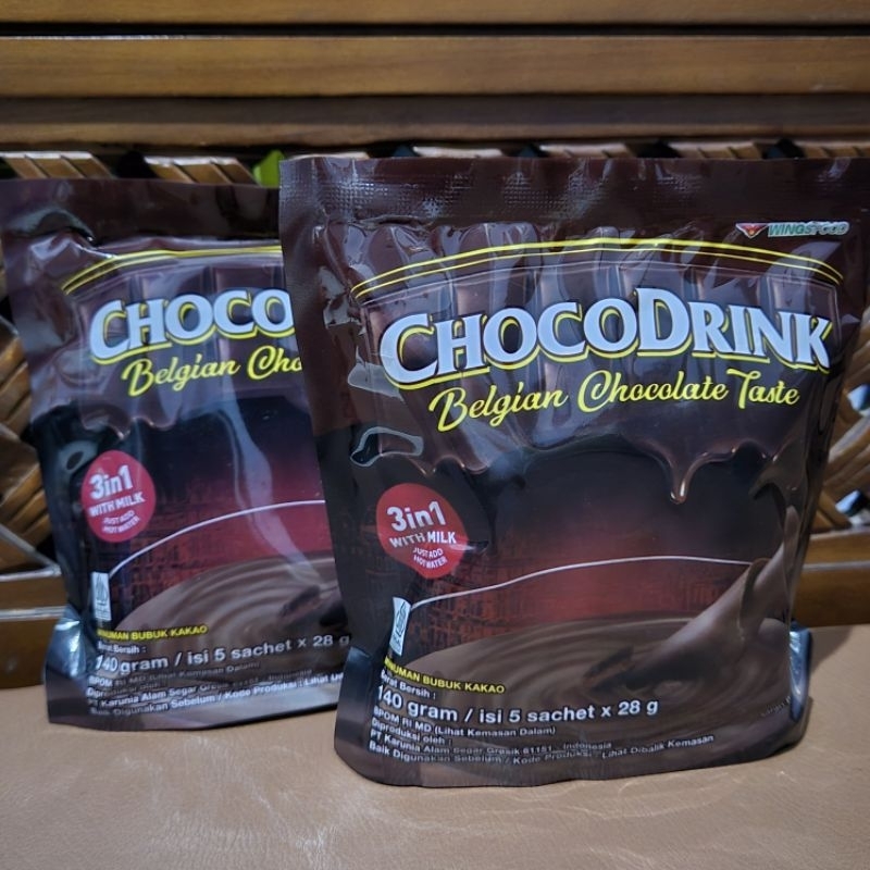 

Choco Drink Belgian Chocolate Taste 5 sachet x 28gram