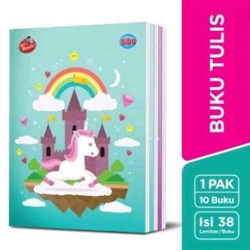 

BUKU TULIS SINAR DUNIA SIDU 38 LEMBAR ( 1 PAK = 10 BUKU)